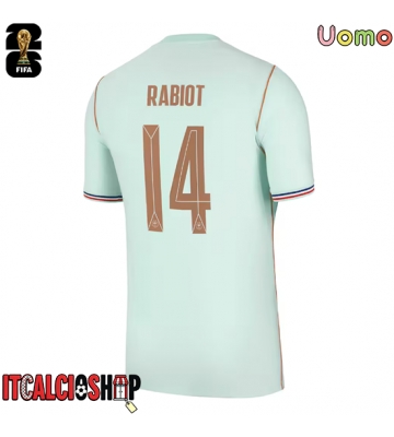 Francia Adrien Rabiot #14 Seconda Maglia Mondiali 2026 Manica Corta